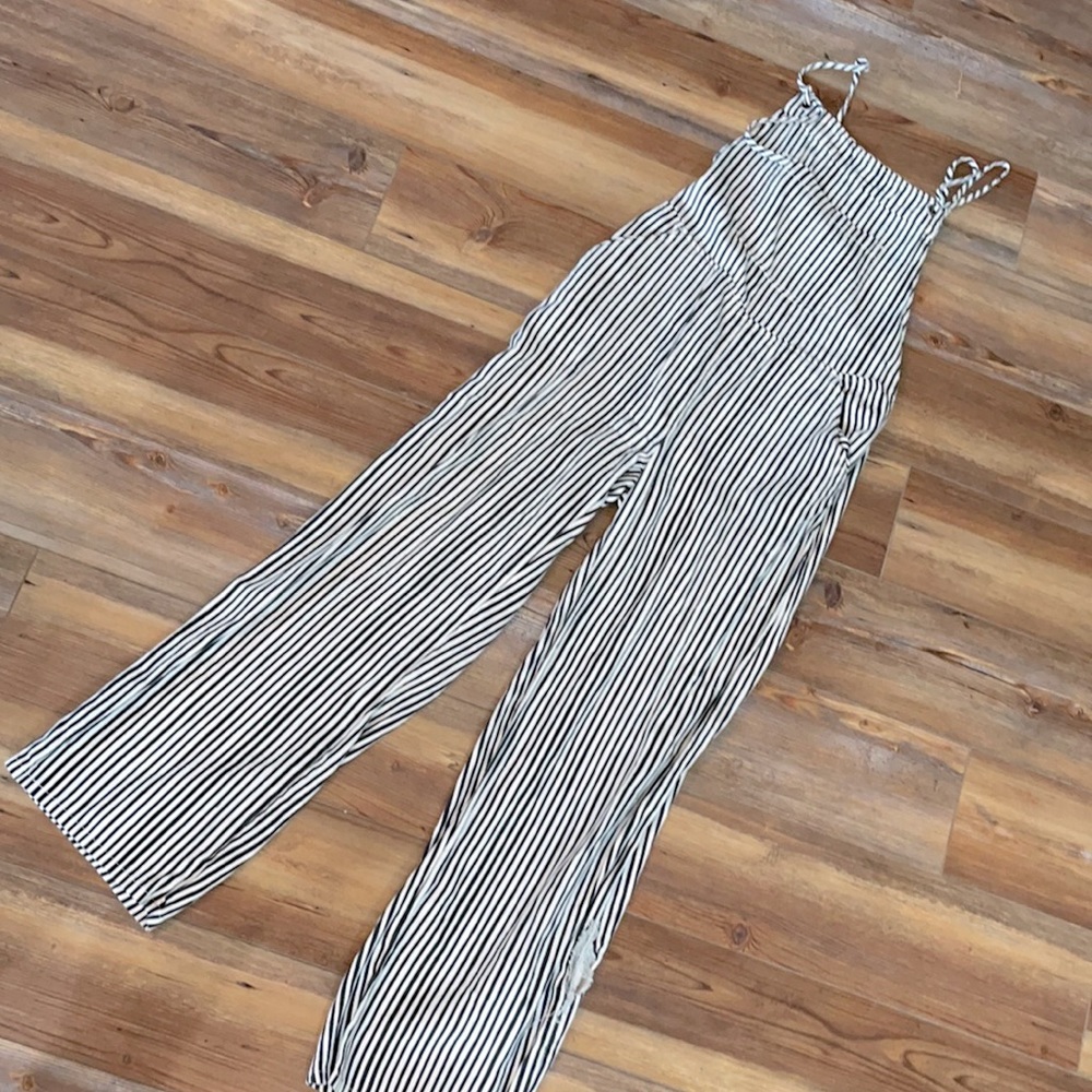 Billabong stripe overalls